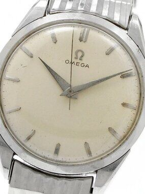 OMEGA De Ville 111.0107 Round Cal.625 gray Dial Hand Winding Men's Watch
